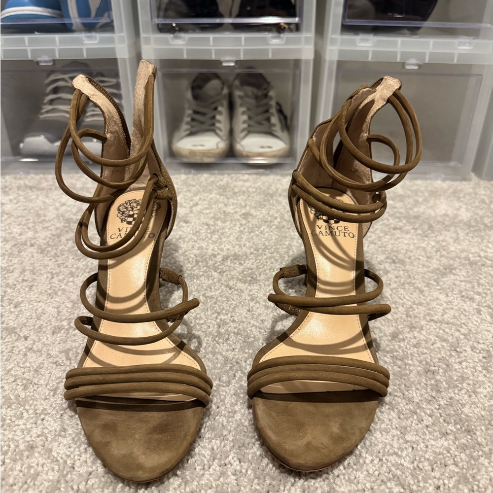 Vince Camuto Olive Heels